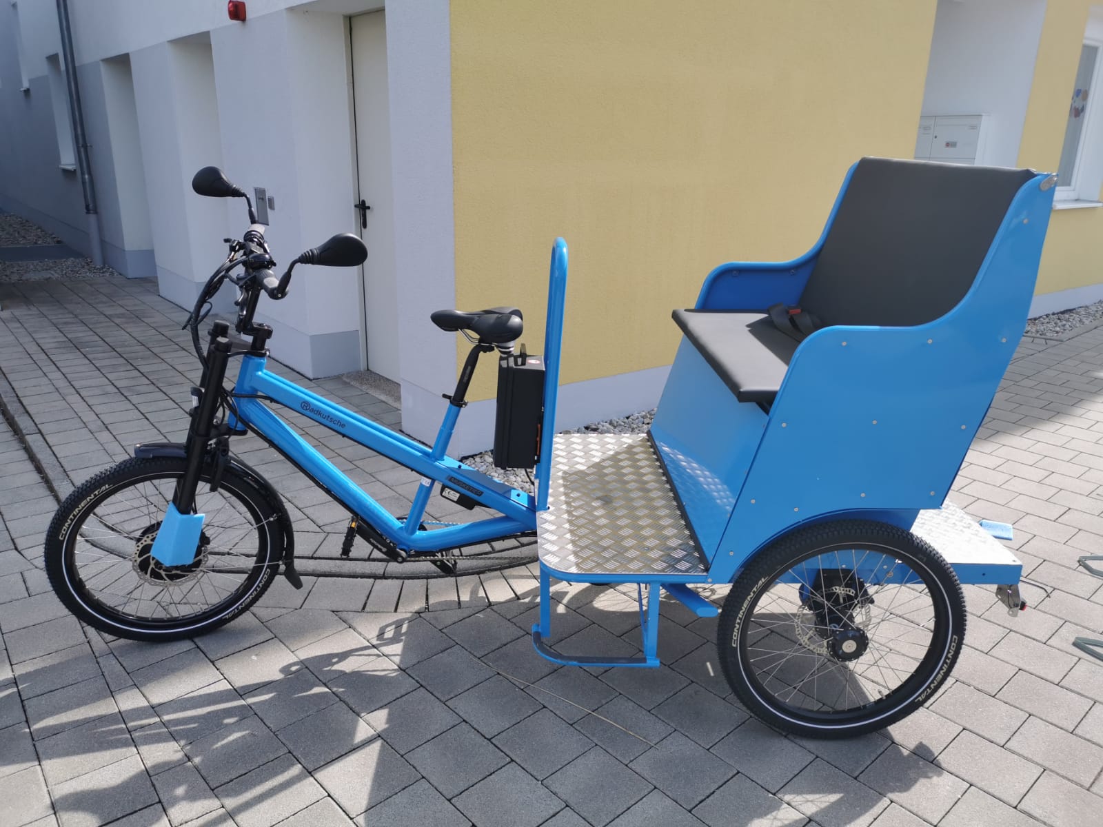 Unsere neue Rikscha
